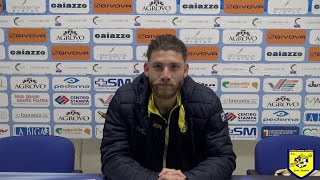 PaganeseJuve Stabia 13 Marco Caldore intervista ufficiale [upl. by Eelitan]