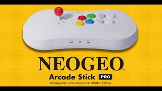 NEO GEO ARCADE STICK PRO  RecensioneTutorial funzionamento [upl. by Mccready420]