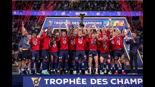 LOSC LILLE  PARIS SAINTGERMAIN 10  Résumé  Trophée des Champions 2021 [upl. by Lenaj]