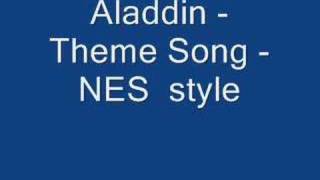 Aladdin  Theme Song  NES style [upl. by Emmott]