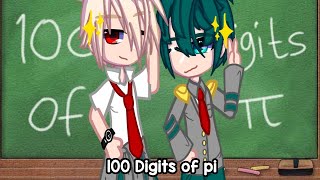 “100 digits of pi”  MemeSkit  Bkdk kind of [upl. by Aracahs]