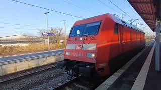 locwissel NS 1700  DB BR 101 op station bad bentheim [upl. by Clarinda]