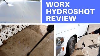 Worx Hydroshot Battery Powered Pressure Washer For Cleaning and Detailing [upl. by Adaliah]