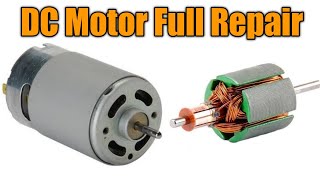 How to Repair full DC motor Repairing 12volt Motor Not working Repair [upl. by Caldeira]