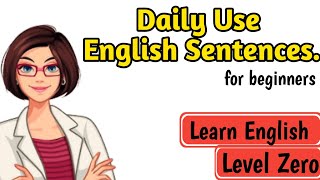 Simple Present Tense Sentences Practice  Beginners Speaking Practice Sentences learnenglish [upl. by Narcho]