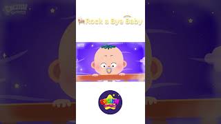 Rock a bye Baby  Nursery Rhyme for Children  Kids Song with Lyrics shorts [upl. by Anin]