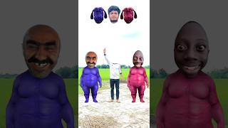 Red vs purple fatty dog amp cute brothers correct head matching game  new video shorts youtubesh 😁 [upl. by Billen884]