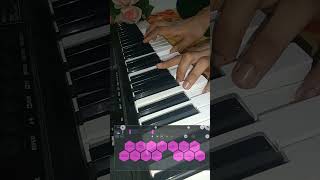 Tera Mera Hai Pyar Amar Song On Piano [upl. by Sidnak836]