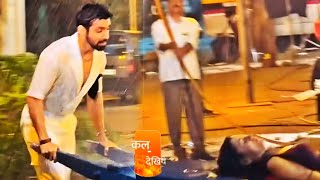 Kaise Mujhe Tum Mil Gaye 22 February promo today  Virat cried for Amruta and saved her life Sriti [upl. by Wanids]