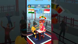 Slap king 👑👑 🇮🇳 vs🇸🇬 Gaming video viral shorts trending gaming gameplay games [upl. by Klehm]