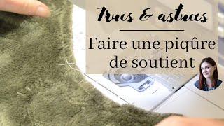 Trucs et astuces  Piqûre de soutient truc pour coudre une encolure [upl. by Enailil]