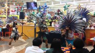 Calpulli Tonalehqueh Dancers at Newark Store [upl. by Evets]