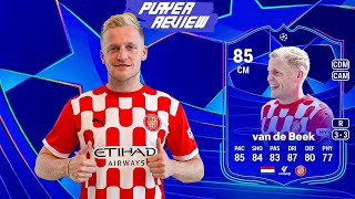 🟦RTTK quot DONNY VAN DE BEEK quot COMPLETE PLAYER REVIEW IN FC25 🤩 [upl. by Ainna794]