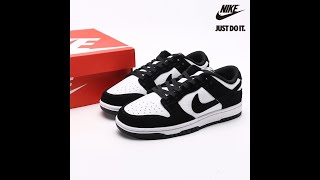 Nike Dunk Low SE Suede Panda FQ8249100 [upl. by Dionisio]