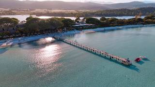 Santa Giulia Beach  Corsica  France  Mavic 3 Drone Footage [upl. by Inan388]