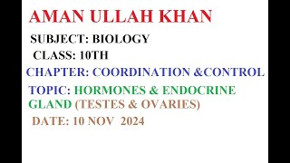 Endocrine glands and hormones [upl. by Bohman325]