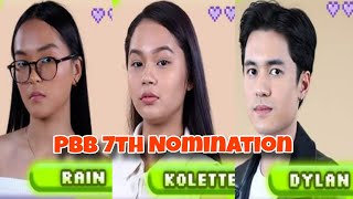 Pbb 7th Nomination Result  Sep 102024 [upl. by Alliw647]