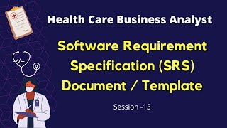 Software Requirements Specification SRS Tutorial  SRS Document Template Example  Create SRS Doc [upl. by Anah77]