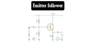 Emitter follower and Darlington pair amplifier [upl. by Sirrah]