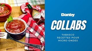 Recette de pain de viande au bacon et au fromage pour microondes avec du Tabasco [upl. by Niuqaoj]