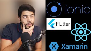 53  تجارب مطور  ionic vs react native vs flutter vs xamarin مقارنة [upl. by Slack514]