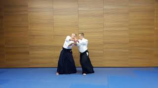 Tachi waza Katate ryote dori Shihoo nage [upl. by Robbin]