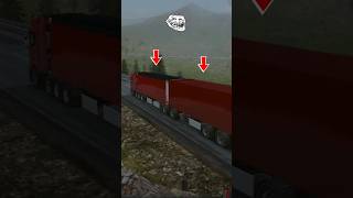 Overtaking with new B double trailers in truckers of Europe 3 v046 truckersofeurope3 shorts toe3 [upl. by Decca163]