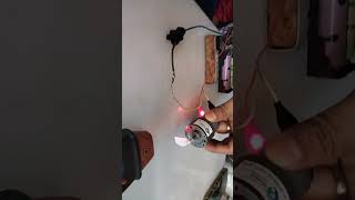 Test Dc Gearbox Motor 218V 273RPM [upl. by Llydnek]