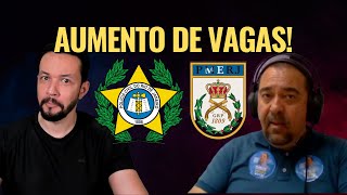 Novidade Aumento de vagas nos concursos da PCERJ e da PMERJ [upl. by Now]