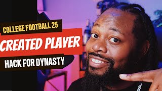 Mystery Solved Adding Created Players to CFB 25 Dynasty [upl. by Ecal]