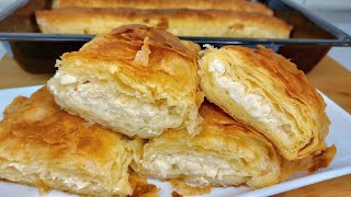 Najukusnija pita sa sirom od gotovih jufki💥Recept koji morate imati❗️ [upl. by Nedearb]