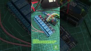 8 Channel Relay Testing via Arduino [upl. by Squier]