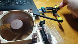 Noctua NFA9 5V PWM mit USBDrehzahlregler [upl. by Dloraj]