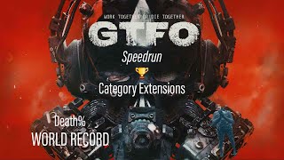 GTFO Nightmare Striker Death Speedrun World Record [upl. by Tihw777]