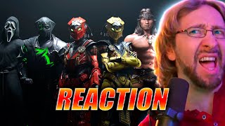 MAX REACTS Mortal Kombat 1 Khaos Reigns Reveal Trailer  Kombat Pack 2 [upl. by Enela]