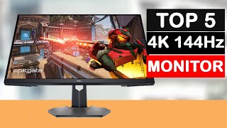 Top 5 Best 4k 144hz Monitor 2023 [upl. by Minabe]