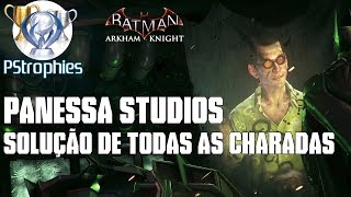 Batman™ Arkham Knight  Panessa Studios  Solução de todas as charadas [upl. by Farrell]