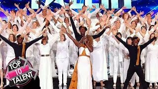 TOP 10 MOST UPLIFTING Gospel Choir Auditions On Got Talent [upl. by Leno224]