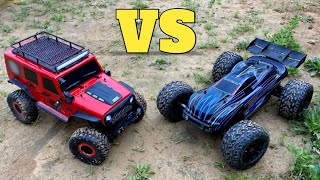 Wltoys 104311 vs JLB Cheetah RC Car  High Speed RC Car  JLB Cheetah 21101 [upl. by Gollin280]