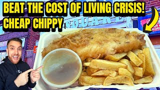 CHEAP Fish amp Chips With TASTY 3 Meat Kebab Reed Square Fish Bar  Birmingham [upl. by Atela]