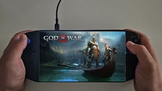 Lenovo Legion Go  God Of War  Lossless Scaling [upl. by Anirtal]