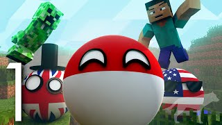 Countryballs in Minecraft Part 1 [upl. by Summer]