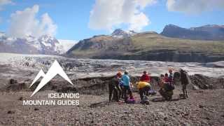 Ice Climbing Tour in Skaftafell Iceland [upl. by Eilesor]