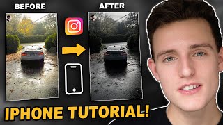 How To Edit Dark Aesthetic Instagram Stories On Your Phone In 2 Minutes Tutorial [upl. by Marys492]