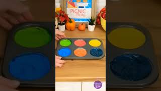 Sweet edible paint painting drawing draw diy parenting parentingtips useful hacks [upl. by Nylarahs]