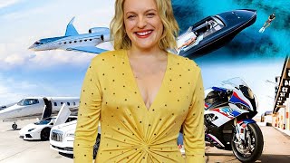 Elisabeth Moss Lifestyle  Income HouseNet Worth Car Collection Mansion Private Jet etc [upl. by Nek]