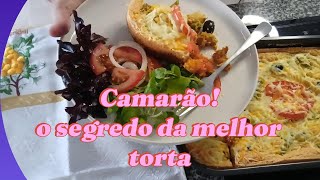 CAMARÃO O SEGREDO DA MELHOR TORTA DE CAMARÃO [upl. by Llennehc]