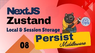 Zustand Persist Middleware LocalStorage and Session Storage in Nextjs 14  EzyCode [upl. by Ivett]