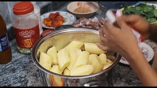 How to cook Ukang Ukom  The Best Nigerian porridge plantain Recipe [upl. by Nageam279]