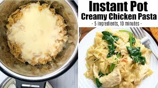 Instant Pot Chicken Pasta [upl. by Meris572]